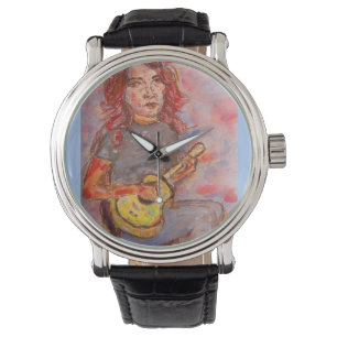 Ukulele Girl Armbandsur