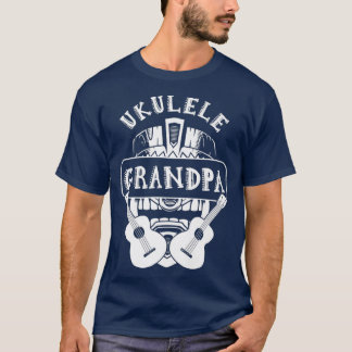 Ukulele Grandpa Guitar Acoustic Aloha Uke T Shirt