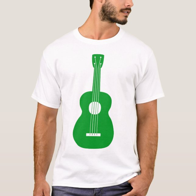 Ukulele - Grass Grönt Tröja (Framsida)