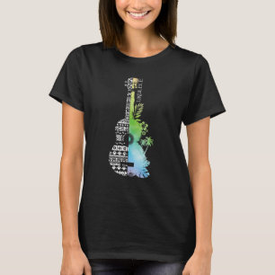 Ukulele Guitar - Ukulelist Guitarist Musical Inr T Shirt
