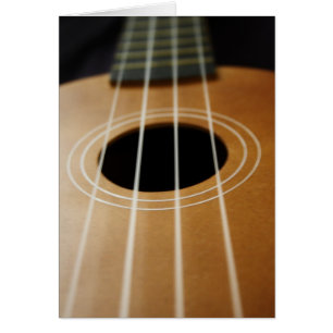 Ukulele Hälsningskort