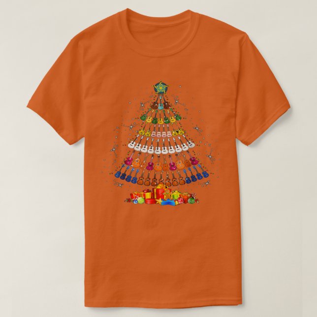 ukulele hawaiian t shirt (Design framsida)