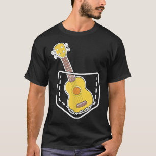 Ukulele Inside My Pocket Uke Guitar Player Music I T Shirt