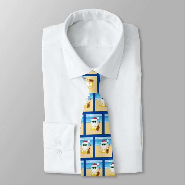 Ukulele jultomte slips (Bunden)