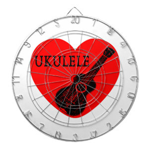 Ukulele Kärlek Darttavla
