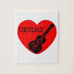 Ukulele Kärlek Pussel