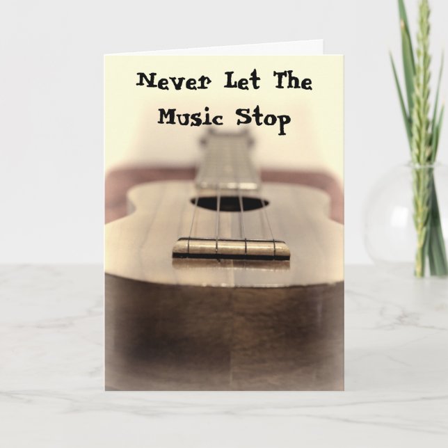 Ukulele Kort (Framsida)