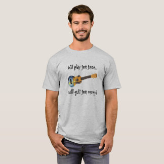 Ukulele - lek för fritt som avslutas för pengar tee
