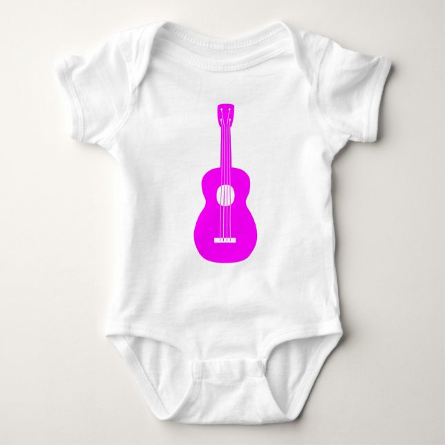 Ukulele - Magenta T-shirt (Framsida)