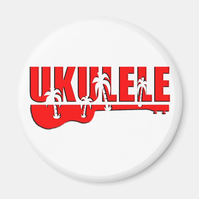 Ukulele Magnet (Framsidan)