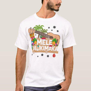 Ukulele Mele Kalikimaka jul T Shirt