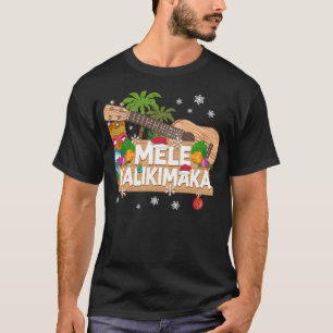 Ukulele Mele Kalikimaka jul T Shirt