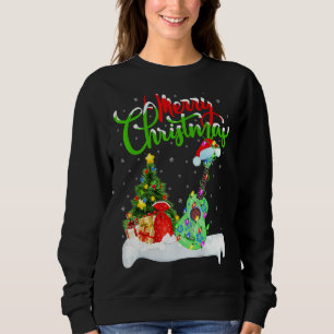 Ukulele Music Julafton Lighting Santa Ukulele Chri T Shirt