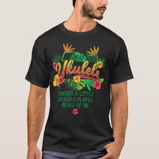 Ukulele Music Tee, Hawaiian For Men and Women, Lov T Shirt