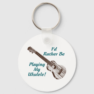 Ukulele Nyckelring