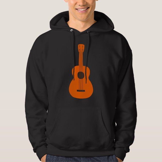 Ukulele - Orange Hoodie (Framsida)