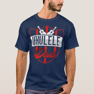 Ukulele Pappa Uke Guitar Acoustic Hawaii T Shirt