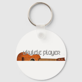 Ukulele Player Magazine Logotyp Nyckelring