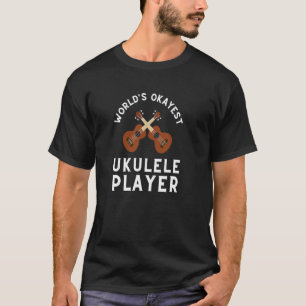 Ukulele Player och Hawaiian Musician Guitar T Shirt