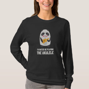 Ukulele Player och Hawaiian Musician Guitar Ukule T Shirt