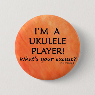 Ukulele Player Ursäkta Knapp
