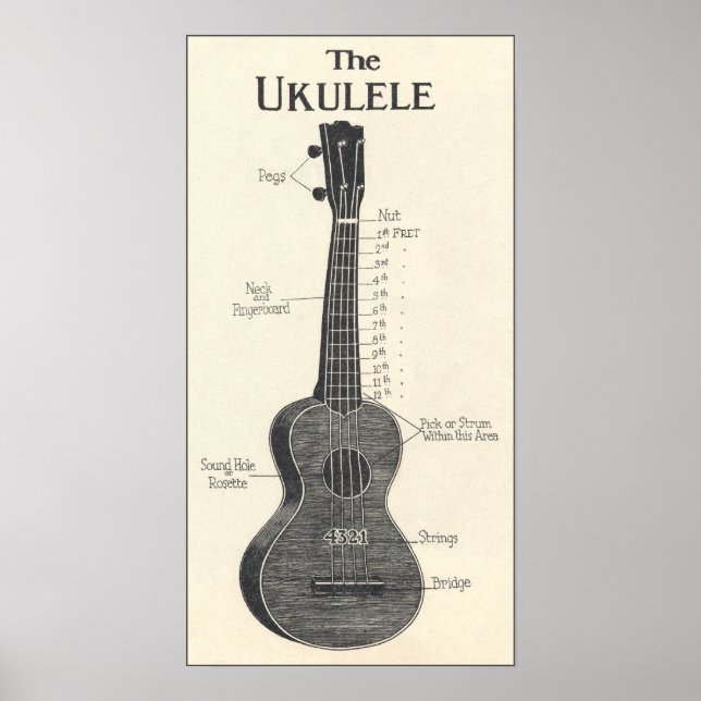 Ukulele Poster (Framsidan)