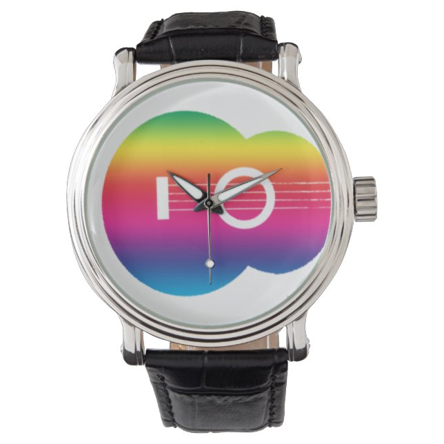 Ukulele Rainbow Watch Armbandsur (Framsida)