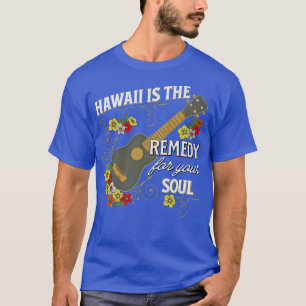 Ukulele Soul Ukulele Player Hawaii Ukulele Sång Mu T Shirt
