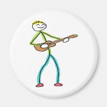 Ukulele Spelandet Stickman