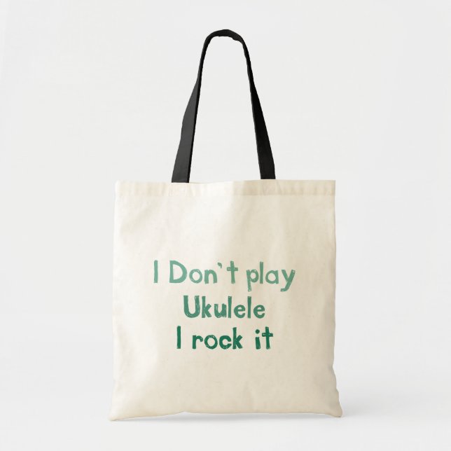 Ukulele Sten IT Totebag Tygkasse (Framsidan)