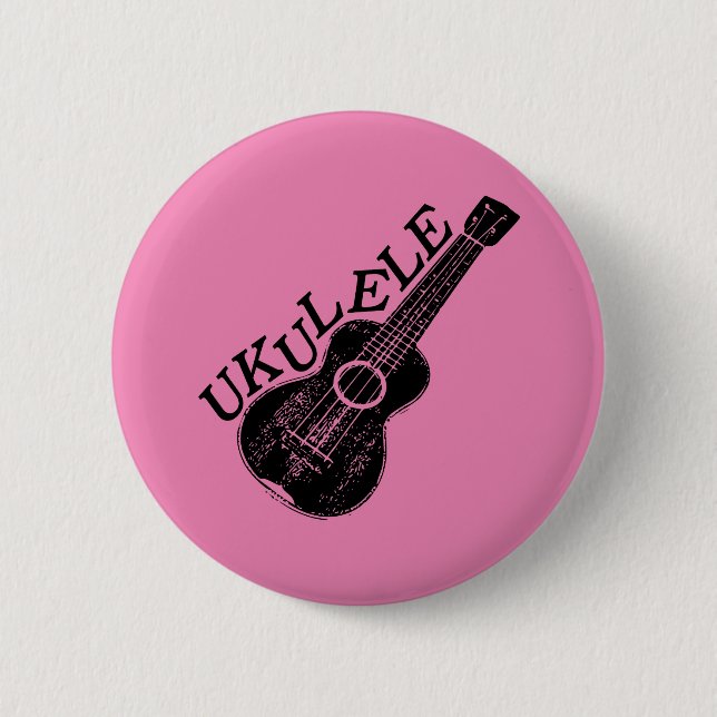 Ukulele-text och bild knapp (Framsida)