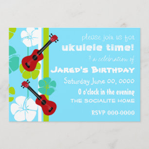 Ukulele Time! Inbjudningar