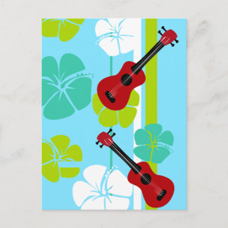 Ukulele Time! Vykort
