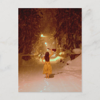 Ukulele vinterbergland vykort