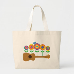 Ukuleleblommor Jumbo Tygkasse