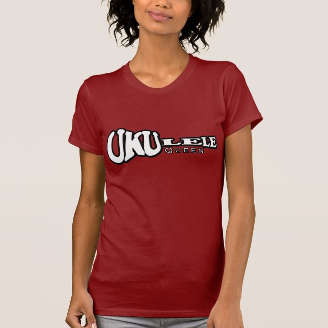 Ukuleledrottningutslagsplats Tee (Framsida)