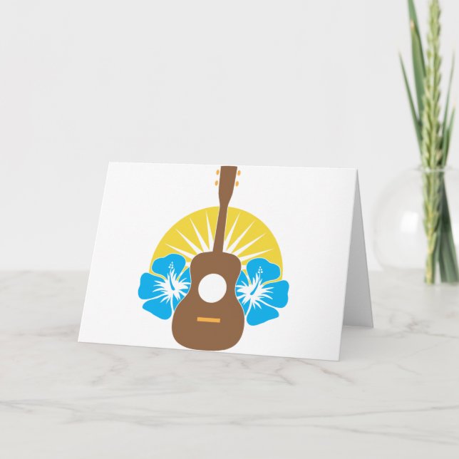 Ukulelehibiskus Kort (Framsida)