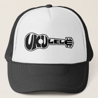 Ukulelelogotyp Truckerkeps