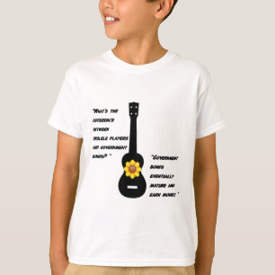Ukuleles och förbindelser tee shirt