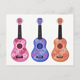 Ukuleles vykort