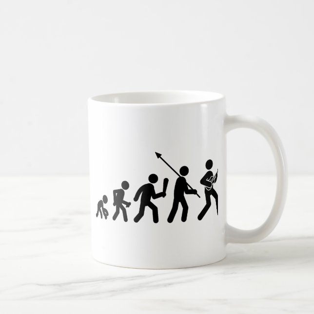 Ukulelespelare Kaffemugg (Höger)
