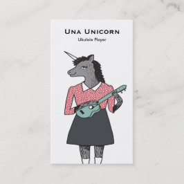 Ukulelevisitkort Visitkort
