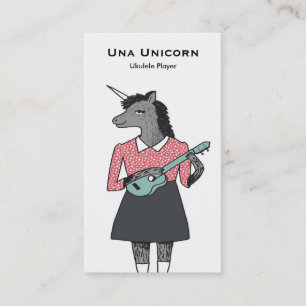 Ukulelevisitkort Visitkort