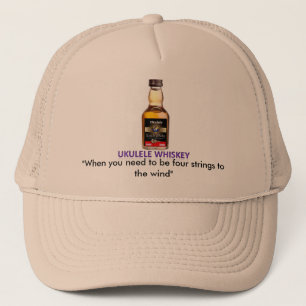 UkuleleWhiskeyhatt Truckerkeps