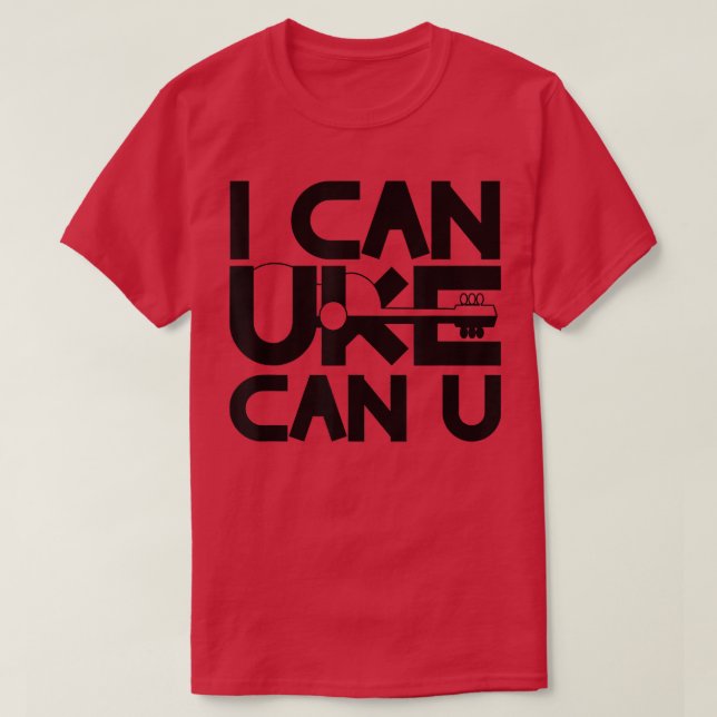 Ukulelist Retro Uke Music Hawaiian Guitar Ukulele T Shirt (Design framsida)