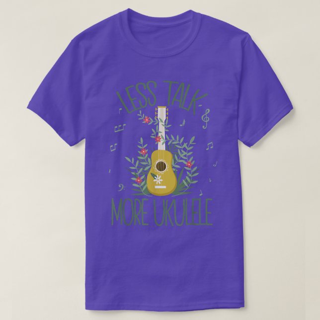 Ukulelist Retro Uke Music Hawaiian Guitar Ukulele T Shirt (Design framsida)