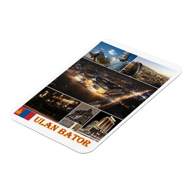 Ulan Bator - Mongoliet - Mosaic - Magnet (Vänstra Sidan)