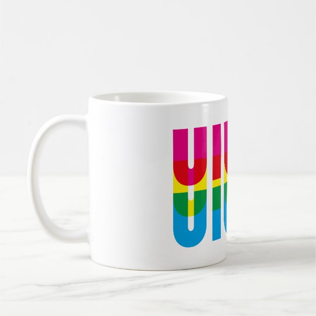 Ulbha (Ulva in Scottish Gaelic (Gàidhlig) Kaffemugg (Vänster)