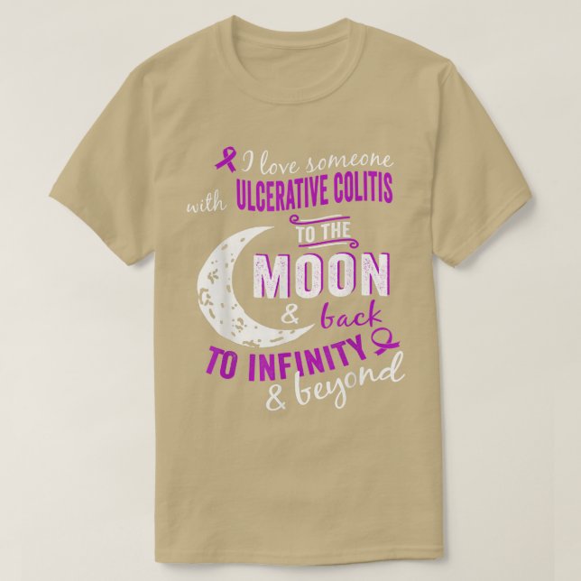 Ulcerativ Colitis Ulcerative Colitis Awareness T Shirt (Design framsida)