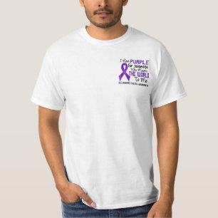 Ulcerative kolit betyder världen till mig 2 t-shirt